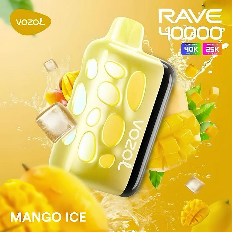 Vozol Rave 40000 Mango Ice