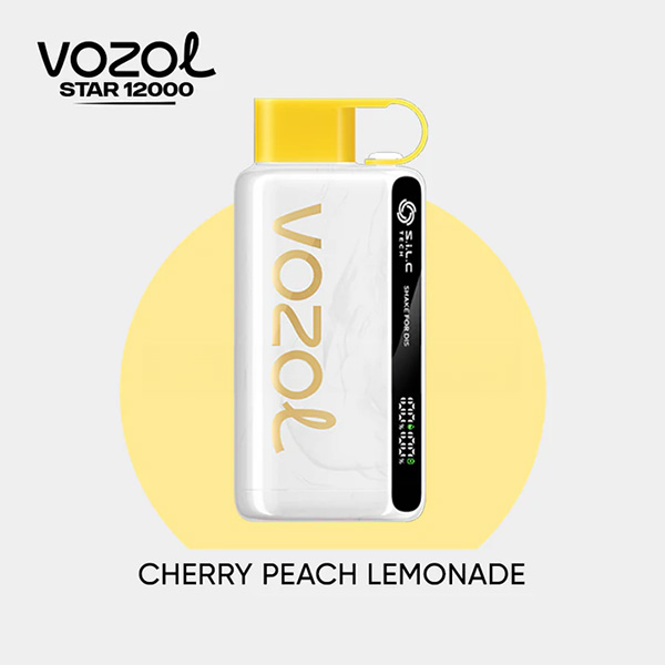Vozol Star 12000 Cherry Peach Lemonade
