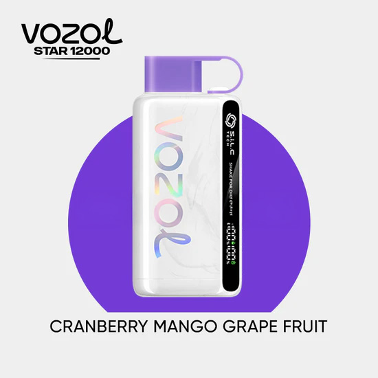 Vozol Star 12000 Cranberry Mango Grape Fruit